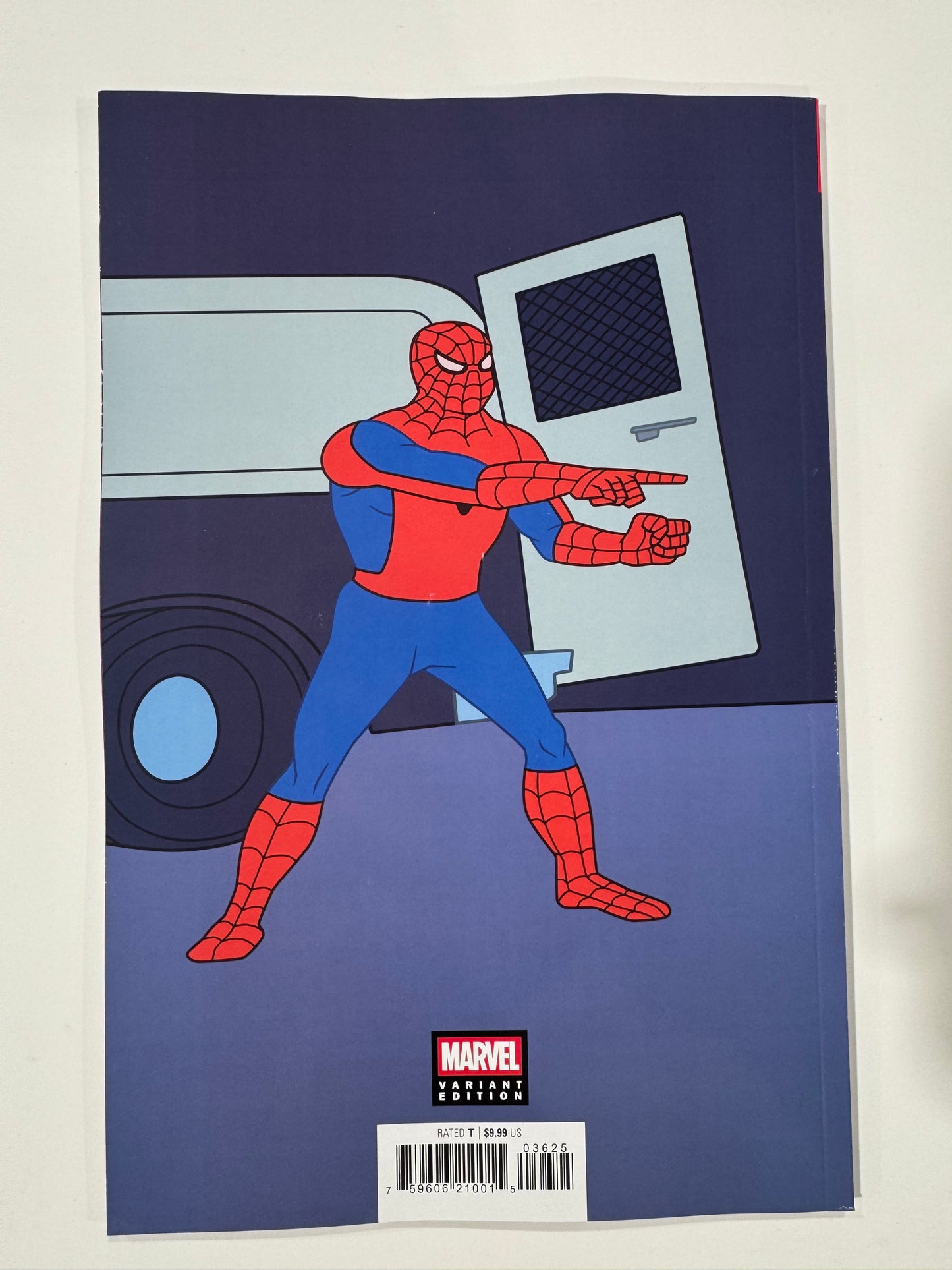 AMAZING SPIDER-MAN #1000 NM Marvel Animation Spider-Man 1967 Wraparound Variant