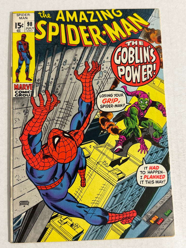 AMAZING SPIDER-MAN #98 VF+