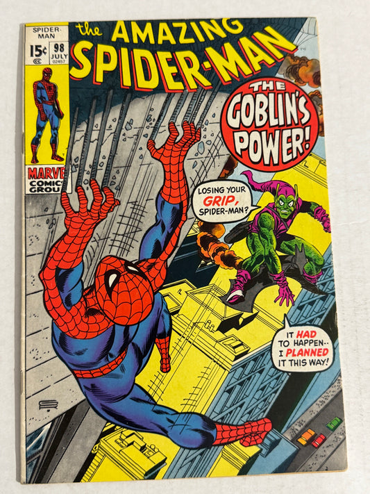AMAZING SPIDER-MAN #98 VF+