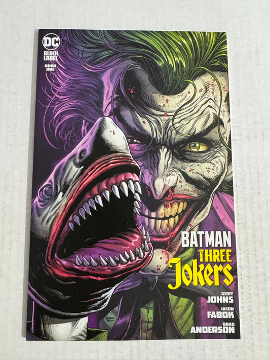 BATMAN THREE JOKERS #1 NM 2nd Print Jason Fabok Variant