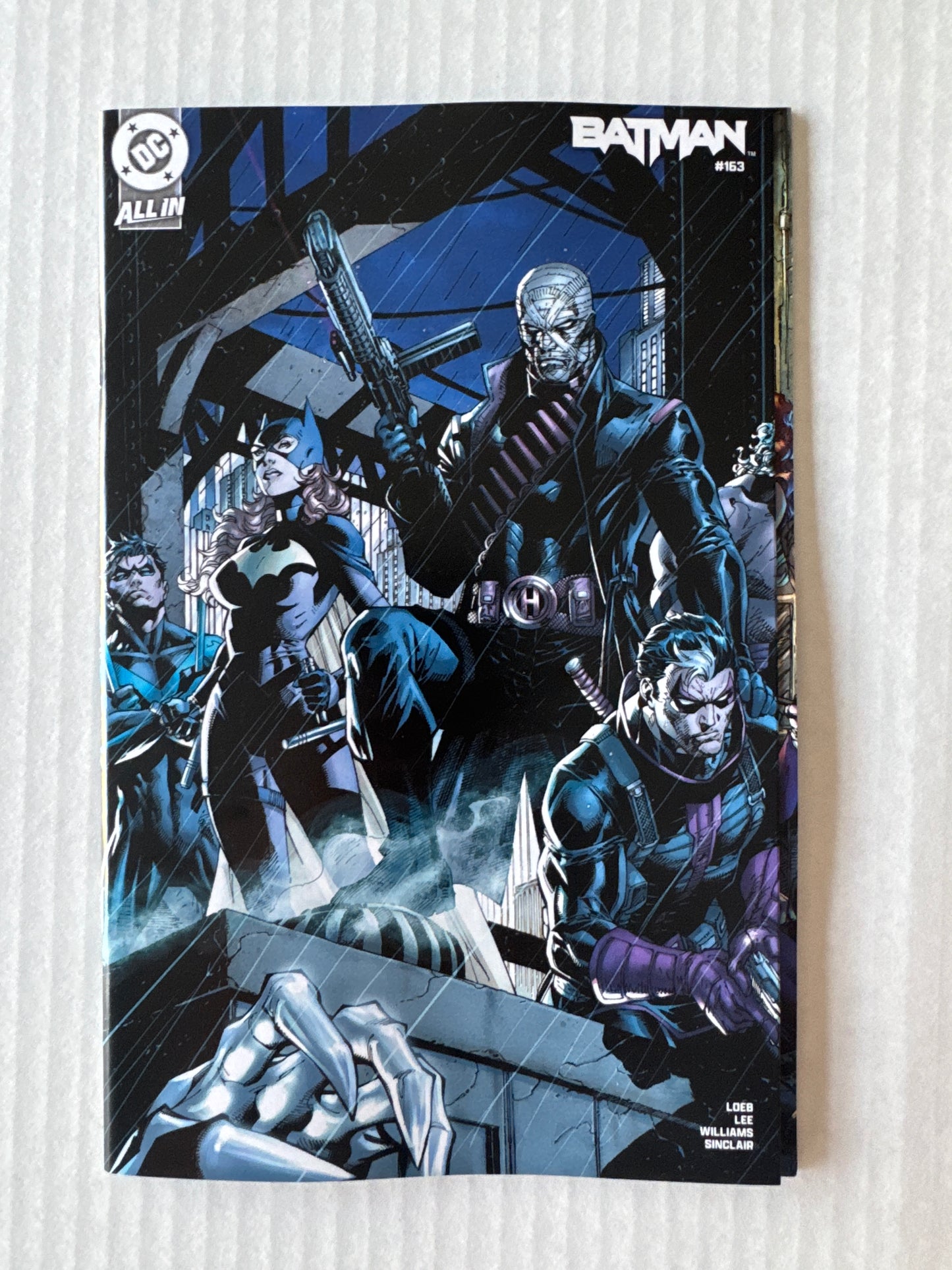 BATMAN #163 Vol 3 NM Jim Lee Villain Gatefold Variant