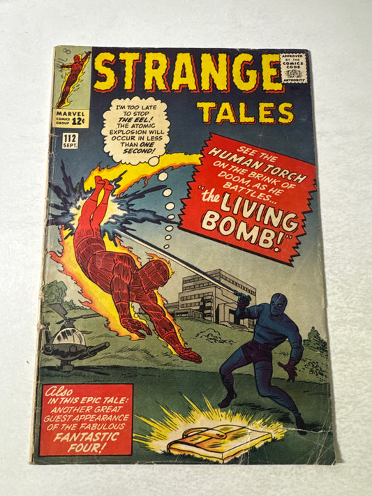 STRANGE TALES #112 VG- 1ST APPEARANCE