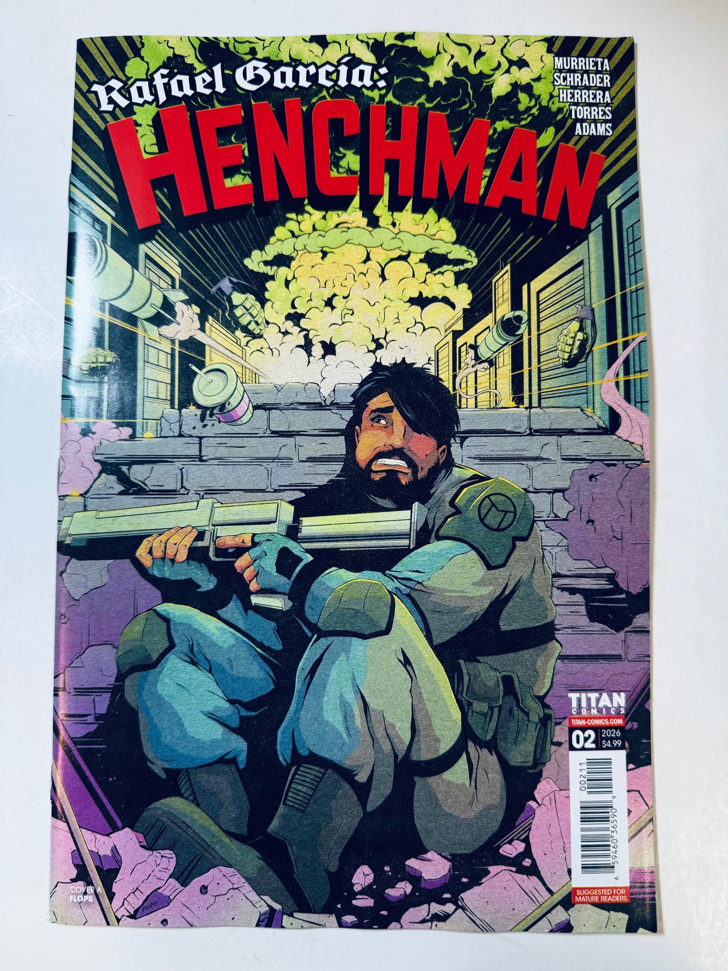 RAFAEL GARCIA: HENCHMAN #2 NM