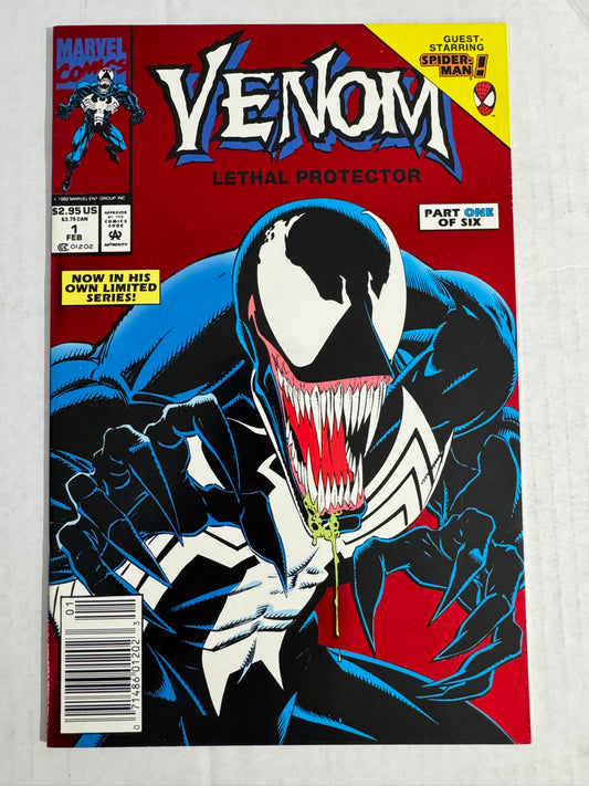 VENOM LETHAL PROTECTOR #1 VF/NM NEWSSTAND