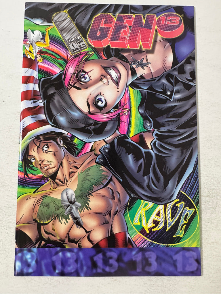 GEN 13 RAVE #1 NM J Scott Campbell Cover