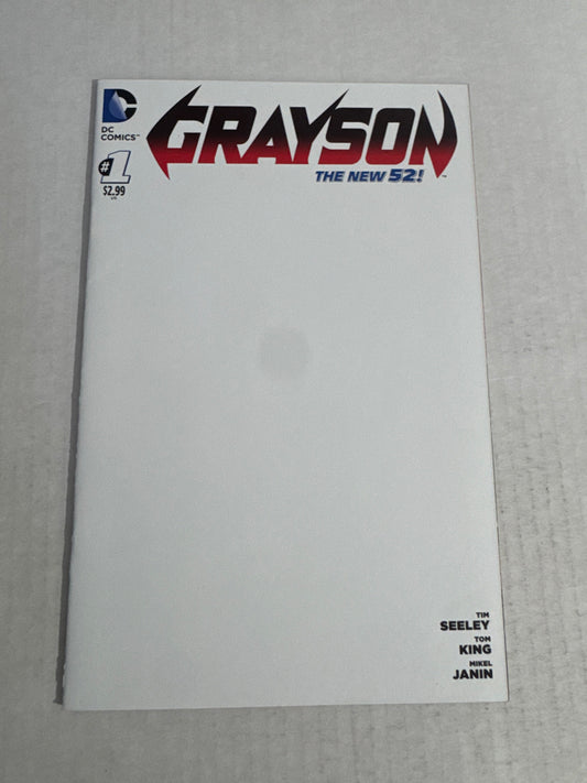 GRAYSON #1 NM Blank Variant