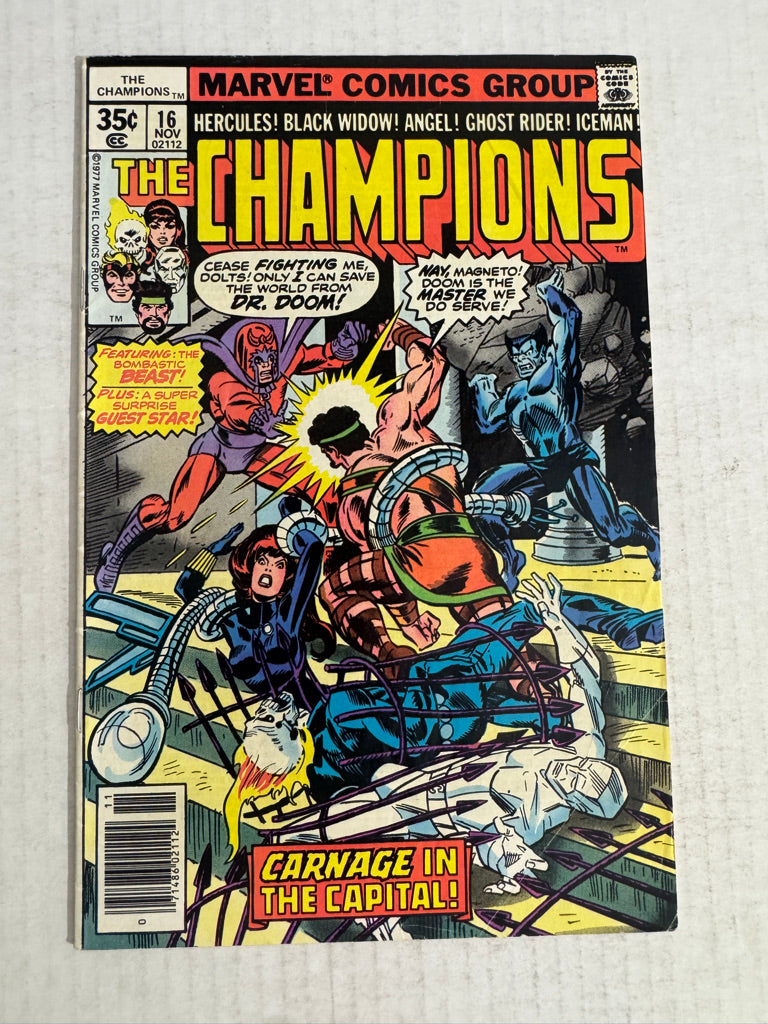 THE CHAMPIONS #16 VG+