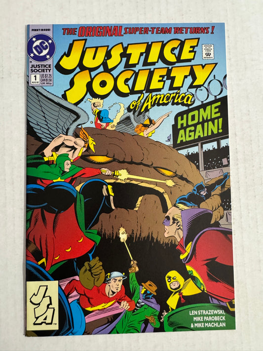 JUSTICE SOCIETY OF AMERICA #1 Vol 2 NM- 1ST APPEARANCE