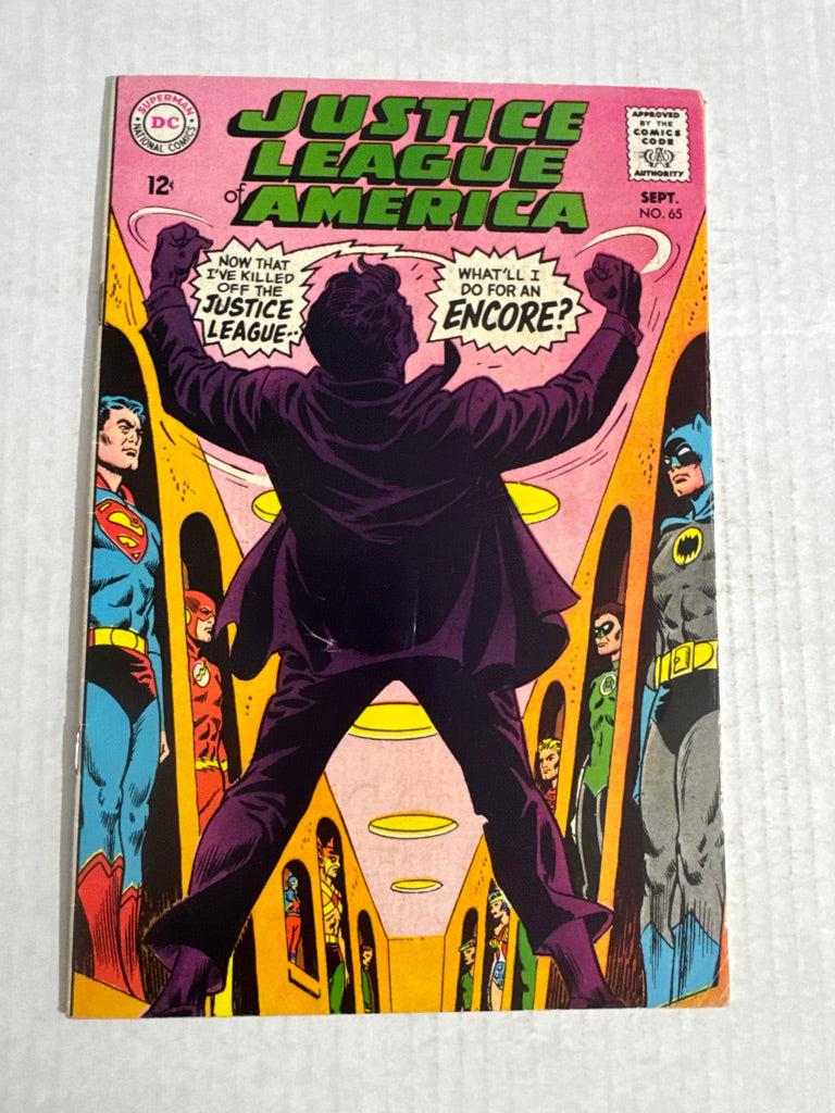 JUSTICE LEAGUE OF AMERICA #65 FN+