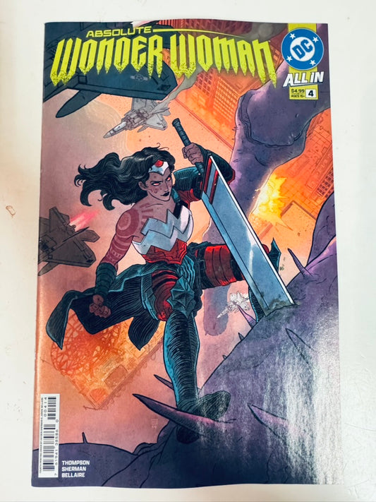 Absolute Wonder Woman #4 NM 4th Print