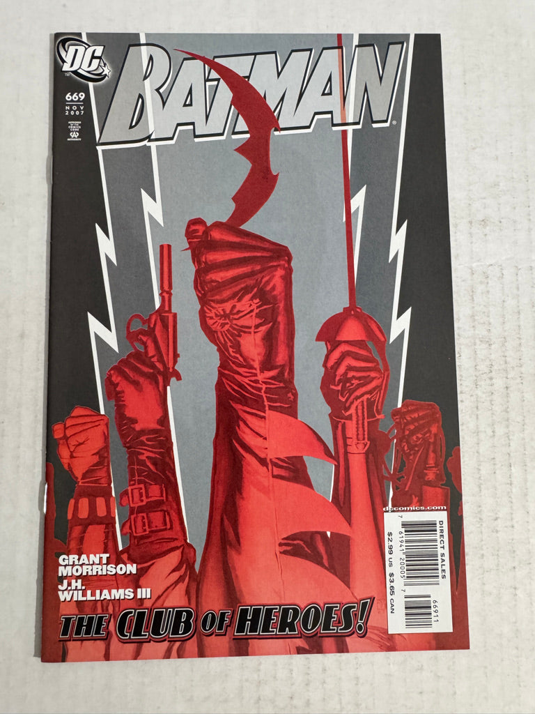 BATMAN #669 NM JH Williams III Cover