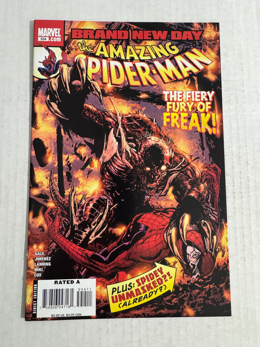 AMAZING SPIDER-MAN #554 Phil Jimenez Cover