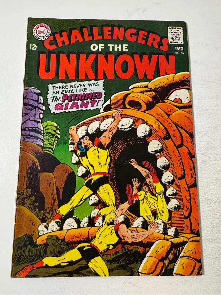 CHALLENGERS OF THE UNKNOWN #59 VG+