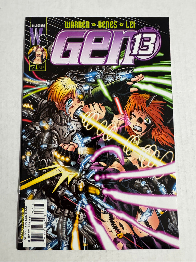 GEN 13 #74 Vol 2 NM Adam Warren Cover