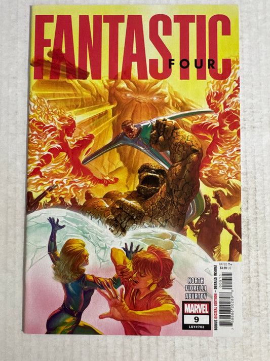 FANTASTIC FOUR #9 Vol 7 NM Alex Ross Cover
