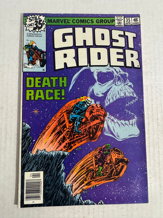 GHOST RIDER #35 VF Jim Starlin Cover