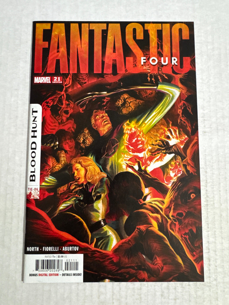 FANTASTIC FOUR #21 Vol 7 NM Alex Ross Cover