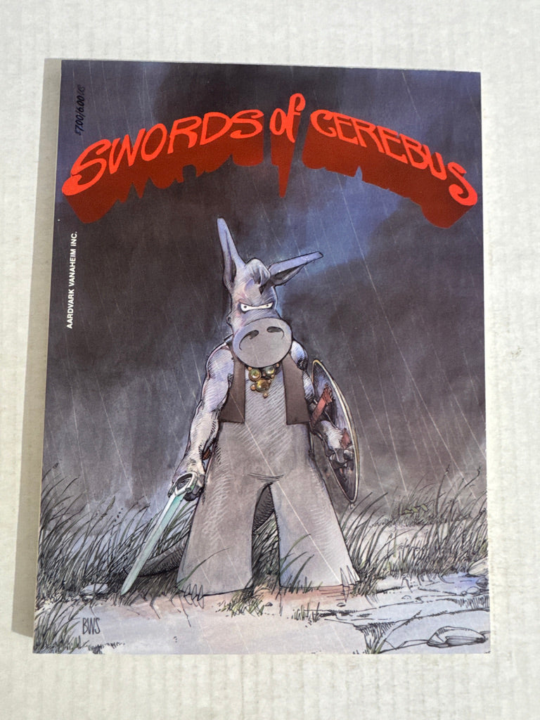 SWORDS OF CEREBUS Vol 5 2nd Print NM Barry Windsor-Smith Cover SIGNED by Dave Sim