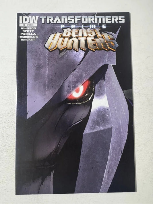 TRANSFORMERS PRIME Beast Hunters #4 NM- SUB Variant