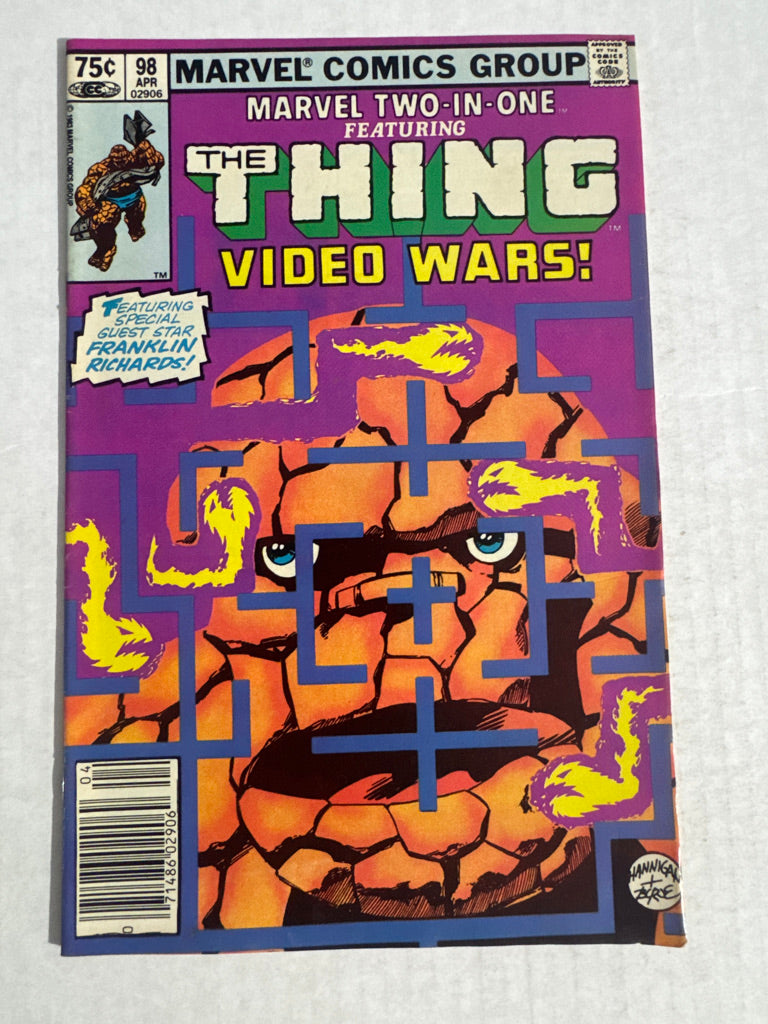 MARVEL TWO-IN-ONE #98 John Byrne Cover CANADIAN PRICE VARIANT