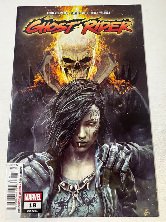 GHOST RIDER #18 Vol 7 NM Bjorn Barends Cover