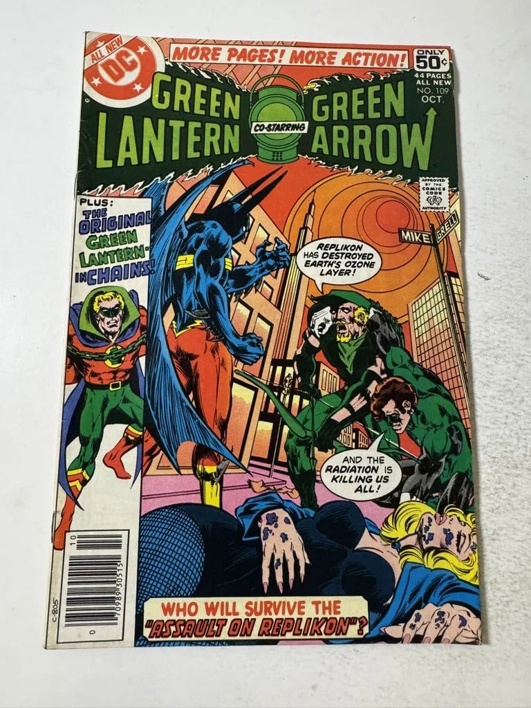 GREEN LANTERN GREEN ARROW #109 FN/VF