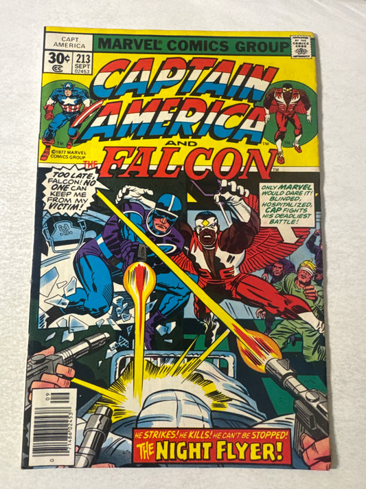 CAPTAIN AMERICA #213 FN/VF