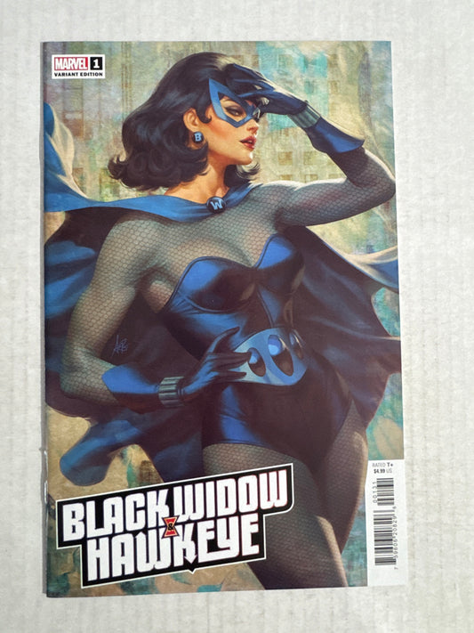 BLACK WIDOW & HAWKEYE #1 NM Artgerm Variant