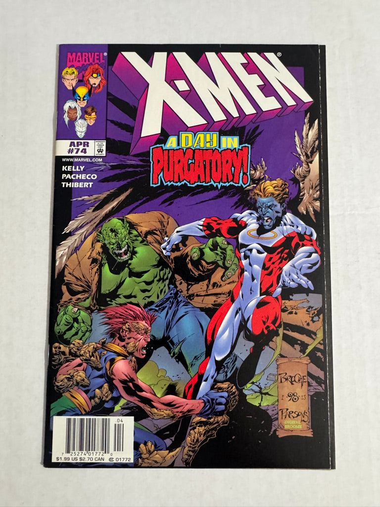X-MEN #74 VF NEWSSTAND