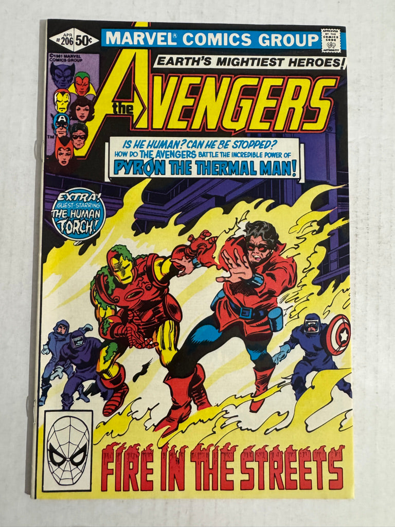 AVENGERS #206 VF