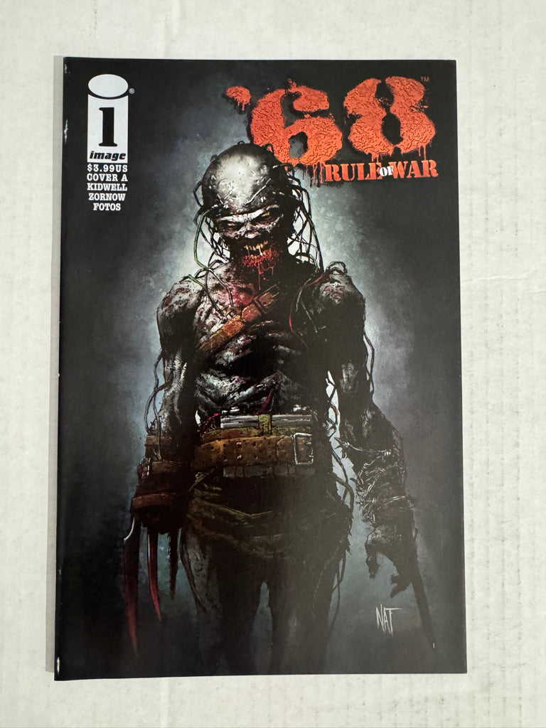 '68 RULE OF WAR #1 VF/NM Nat Jones Cover