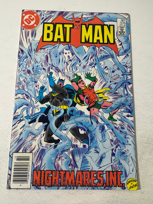 BATMAN #376 VF- CANADIAN PRICE VARIANT