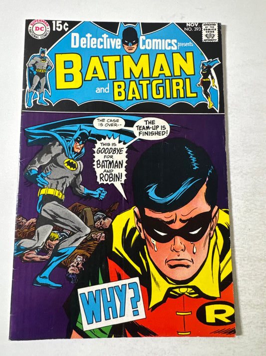 DETECTIVE COMICS #393 FN+