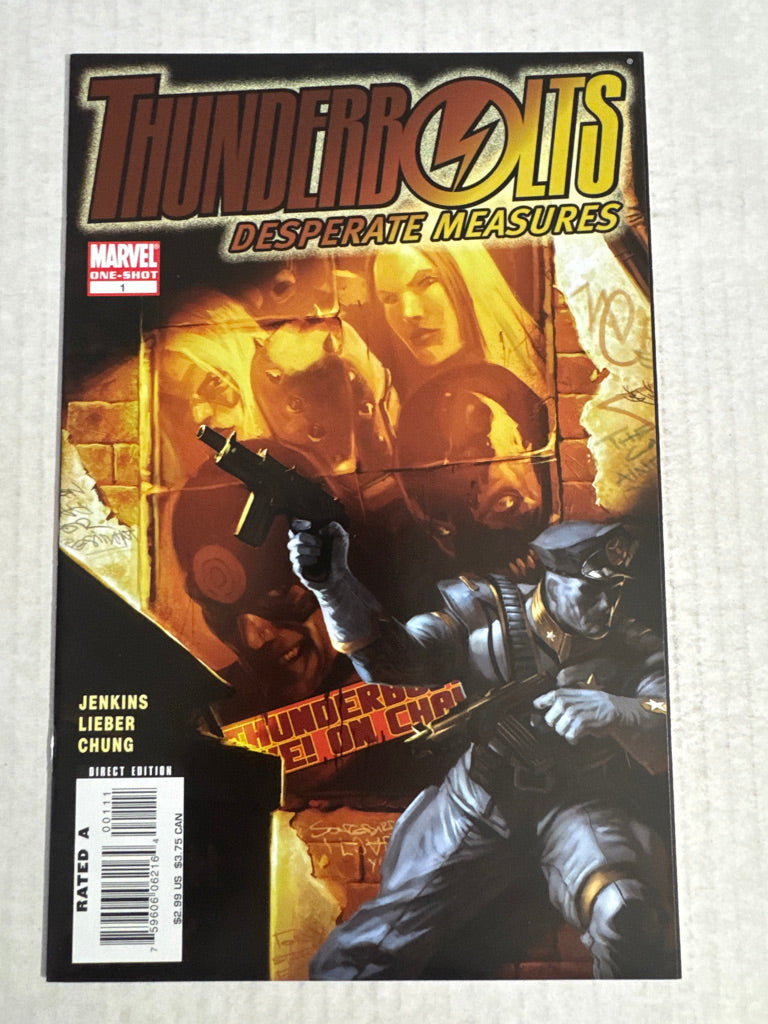 THUNDERBOLTS Desperate Measures #1 Djurdjevic Cover
