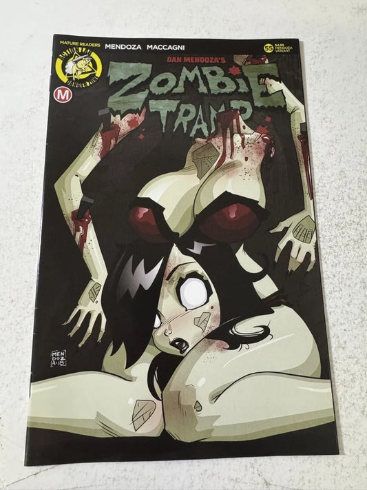 ZOMBIE TRAMP #55 VF/NM Dan Mendoza Variant