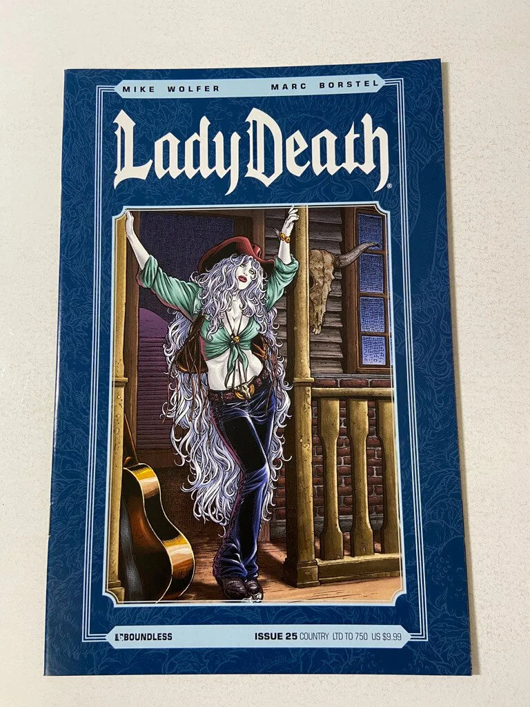 LADY DEATH #25 NM Country Variant LTD 750