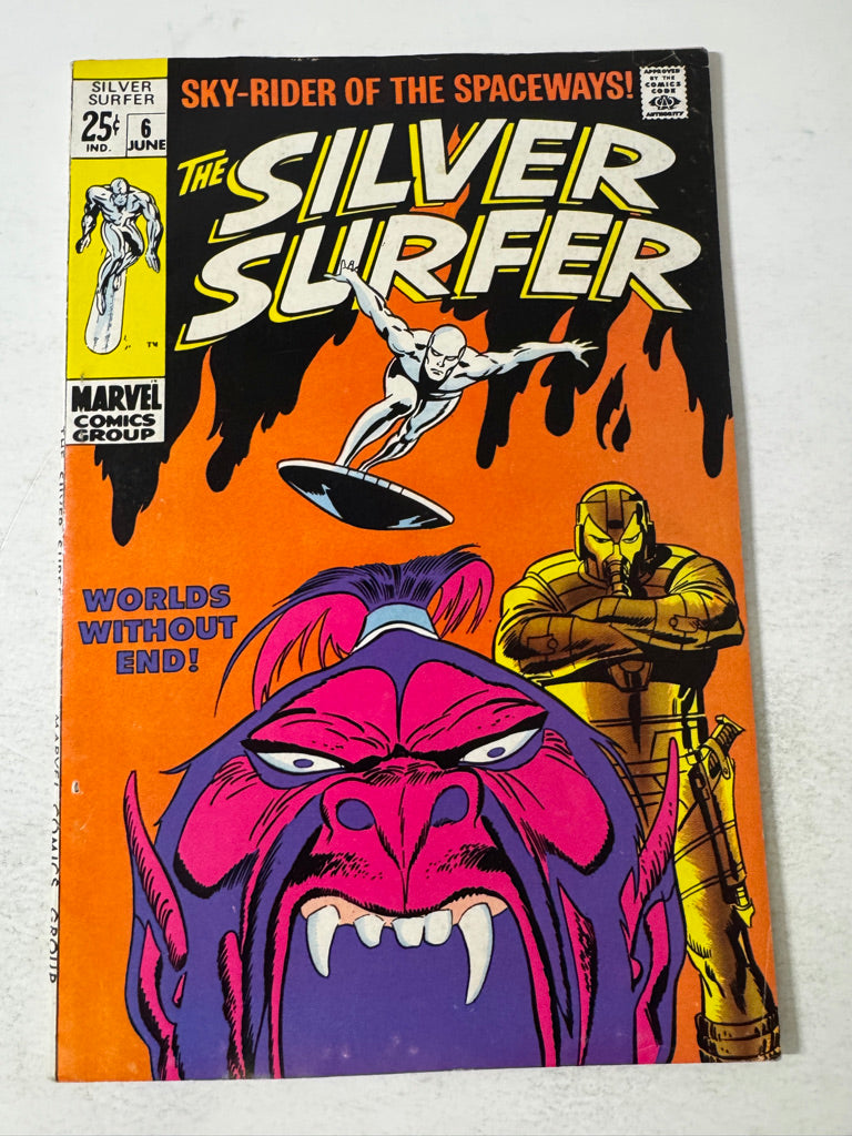 SILVER SURFER #6 Incomplete