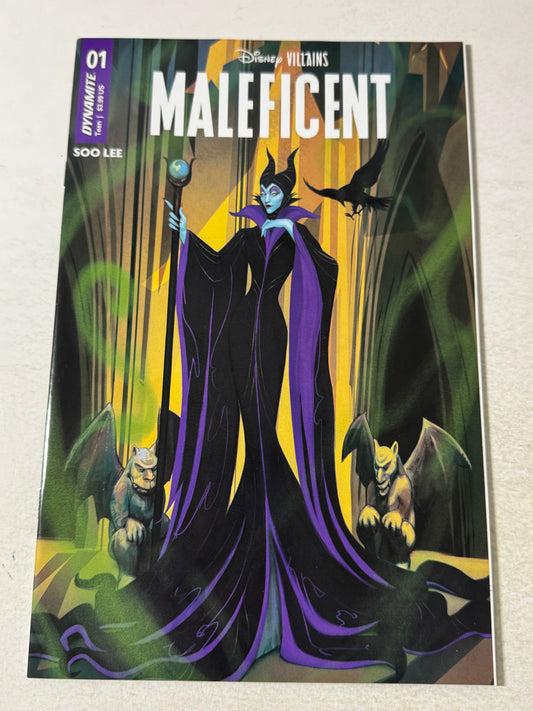 DISNEY VILLAINS : MALEFICENT #1 Puebla D Variant
