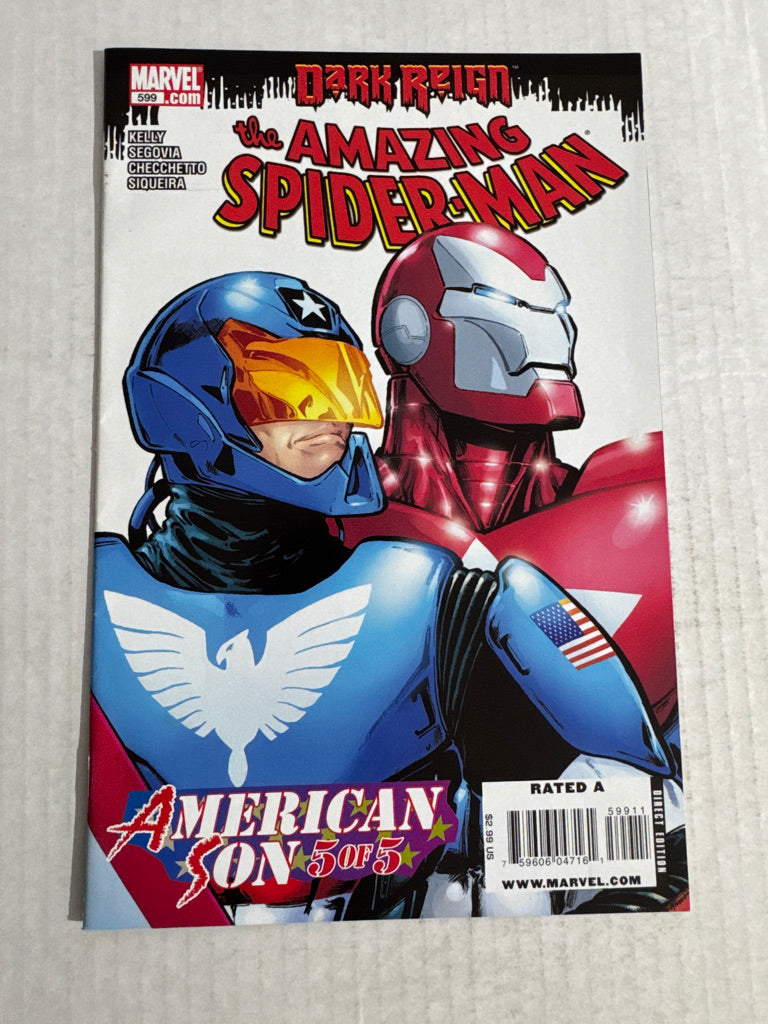 AMAZING SPIDER-MAN #599 VF/NM Phil Jimenez Cover