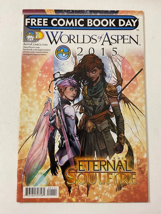 WORLDS OF ASPEN FCBD 2015 VF/NM  (Store stamp on back cover)