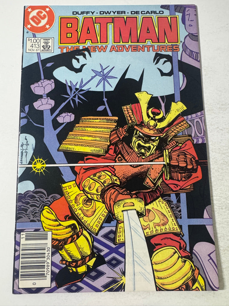 BATMAN #413 FN Walt Simonson Cover CANADIAN PRICE VARIANT