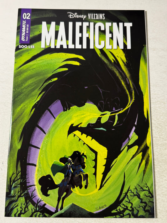 DISNEY VILLAINS : MALEFICENT #2 NM Meyers C Variant
