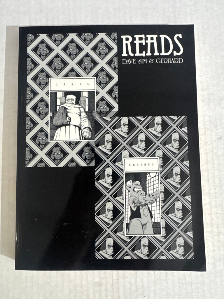 CEREBUS BOOK 9 READS TPB 2nd Print VF SIGNED by Gerhard & Dave Sim