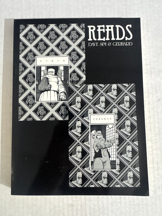 CEREBUS BOOK 9 READS TPB 2nd Print VF SIGNED by Gerhard & Dave Sim