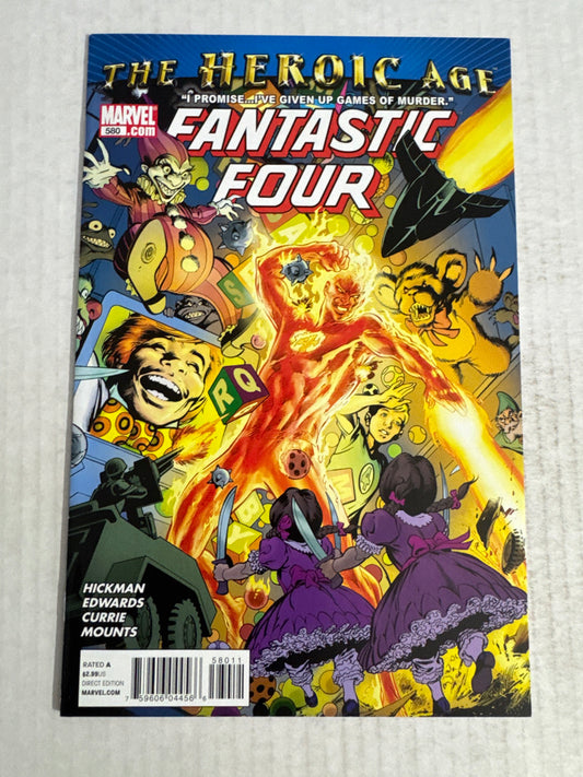 FANTASTIC FOUR #580 NM