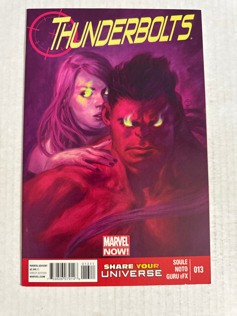 THUNDERBOLTS #13 Vol 2 NM- Tedesco Cover