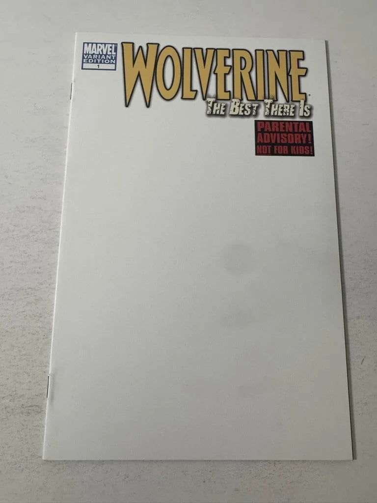 WOLVERINE THE BEST THERE IS #1  NM Blank Variant