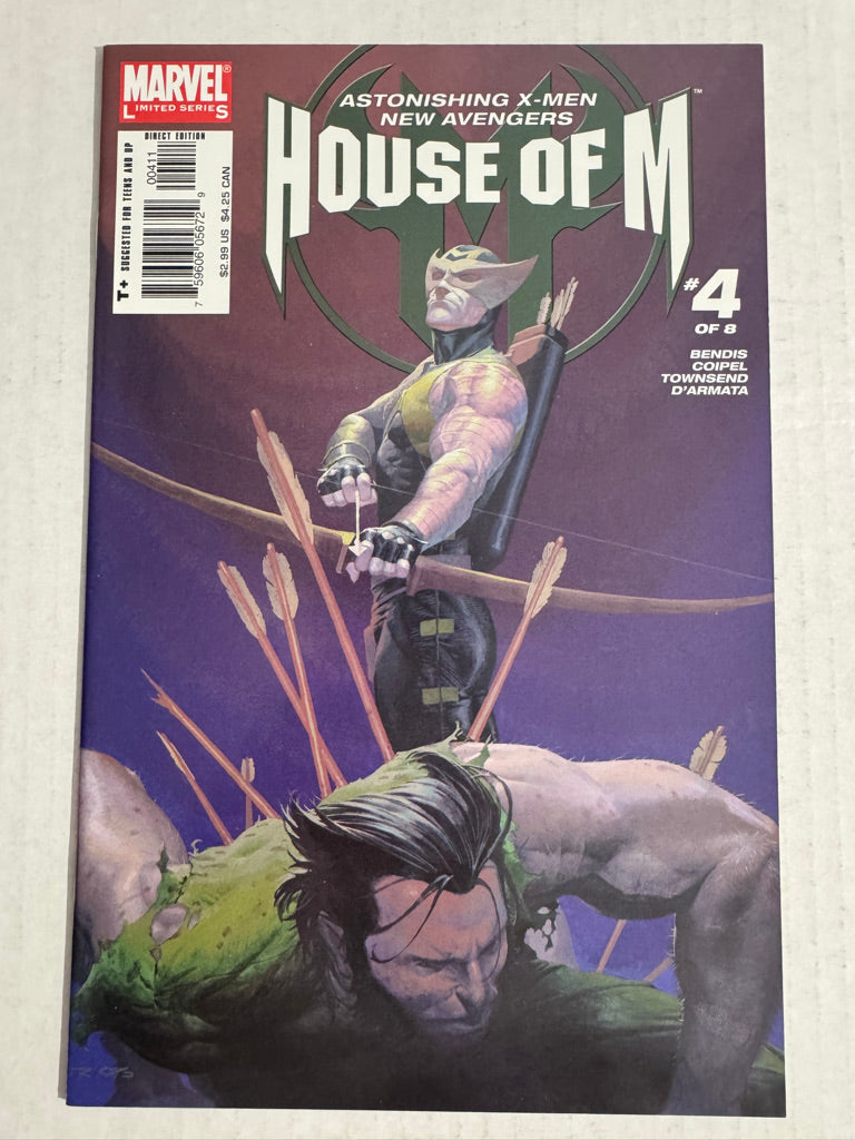 HOUSE OF M #4 NM Esad Ribic Cover 1ST APPEARANCE