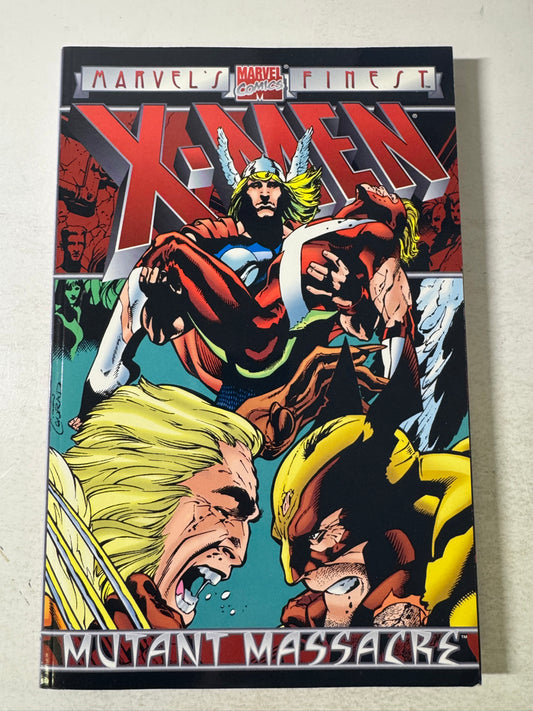 MARVEL'S FINEST X-MEN MUTANT MASSACRE TPB OOP NM