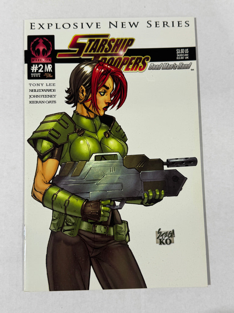 STARSHIP TROOPERS Dead Man's Hand #2 NM- Variant